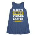 thumbnail image 1 of Instant Message - Ready to Rock Kindergarten - Back to School - Toddler and Youth Girls A-line Dress, 1 of 6