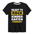 thumbnail image 1 of Instant Message - Ready to Rock Kindergarten - Back to School - Toddler and Youth Short Sleeve Graphic T-Shirt, 1 of 6