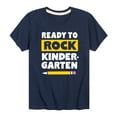 thumbnail image 1 of Instant Message - Ready to Rock Kindergarten - Back to School - Toddler and Youth Short Sleeve Graphic T-Shirt, 1 of 6
