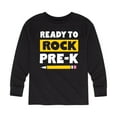 thumbnail image 1 of Instant Message - Ready to Rock Pre-K - Toddler And Youth Long Sleeve Graphic T-Shirt, 1 of 6