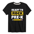 thumbnail image 1 of Instant Message - Ready to Rock Pre-K - Toddler And Youth Short Sleeve Graphic T-Shirt, 1 of 6