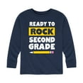 thumbnail image 1 of Instant Message - Ready to Rock Second Grade - Toddler And Youth Long Sleeve Graphic T-Shirt, 1 of 6