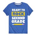 thumbnail image 1 of Instant Message - Ready to Rock Second Grade - Toddler And Youth Short Sleeve Graphic T-Shirt, 1 of 6