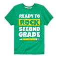 thumbnail image 1 of Instant Message - Ready to Rock Second Grade - Toddler And Youth Short Sleeve Graphic T-Shirt, 1 of 6