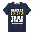 thumbnail image 1 of Instant Message - Ready to Rock Third Grade - Toddler And Youth Short Sleeve Graphic T-Shirt, 1 of 5