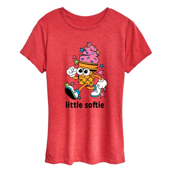 Instant Message - Real Softie Ice Cream Short Sleeve Graphic T-Shirt