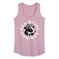 thumbnail image 1 of Instant Message - Red White And Moo Cow Graphic Racerback Tank, 1 of 6