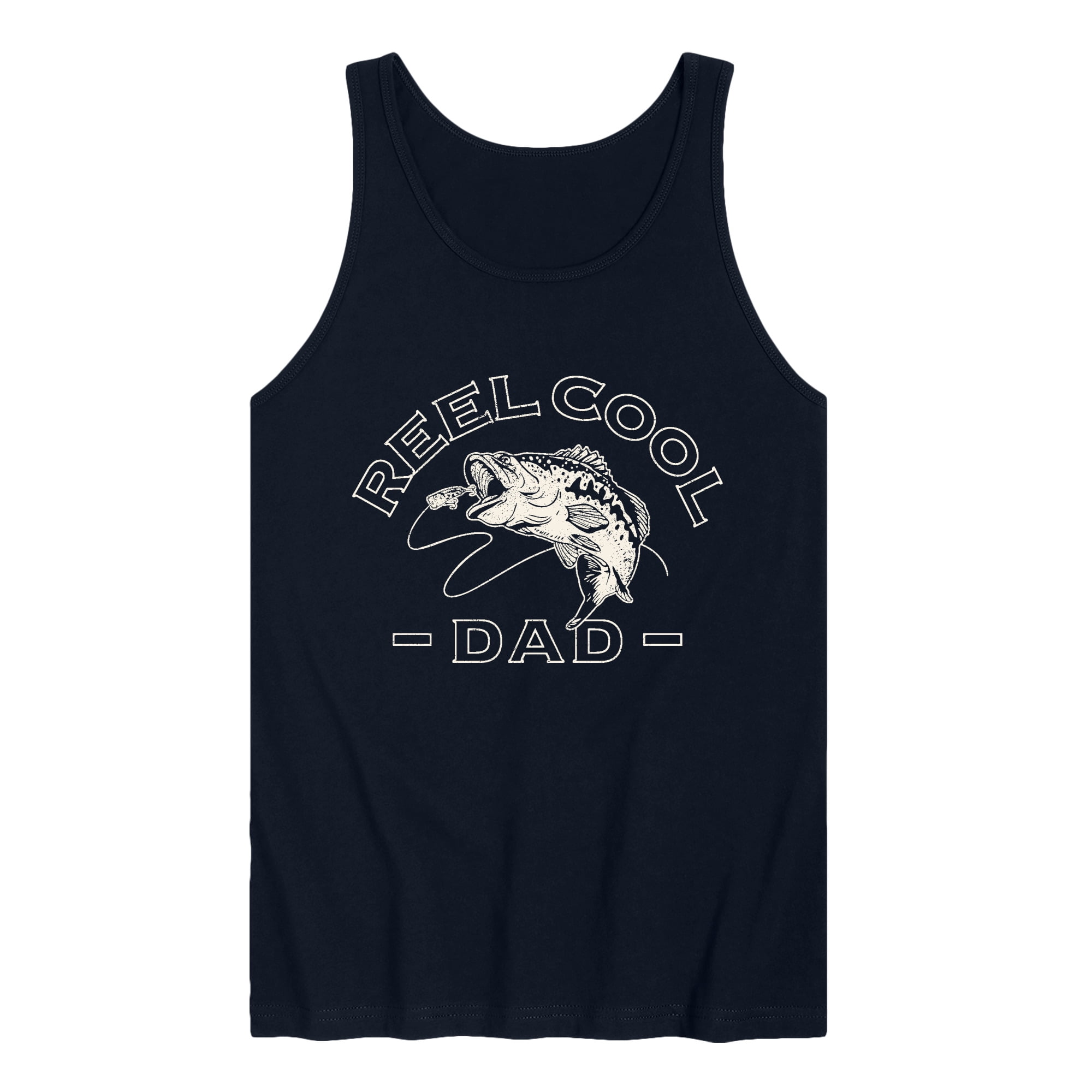 Instant Message - Reel Cool Dad Men's Graphic Tank Top - Walmart.com