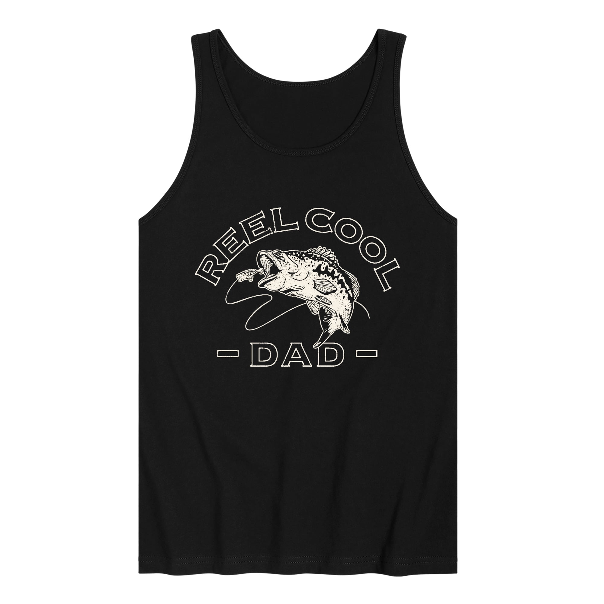 Instant Message - Reel Cool Dad Men's Graphic Tank Top - Walmart.com