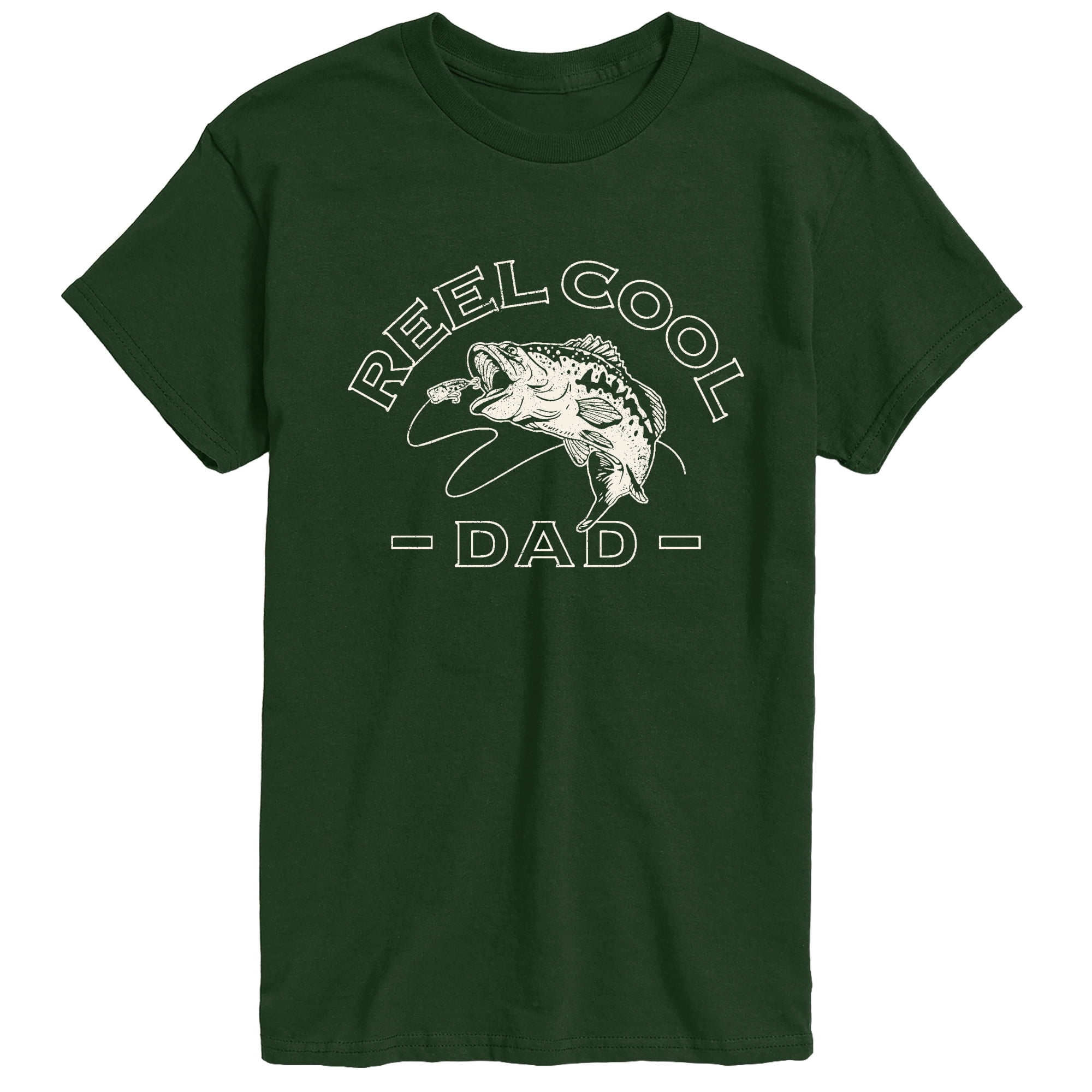 Instant Message - Reel Cool Dad Men's Short Sleeve Graphic T-Shirt ...