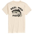 thumbnail image 1 of Instant Message - Reel Men Fish - Men's Short Sleeve Graphic T-Shirt, 1 of 6