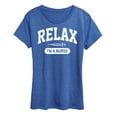 thumbnail image 1 of Instant Message - Relax I'm A Nurse - Women's Short Sleeve Graphic T-Shirt, 1 of 6