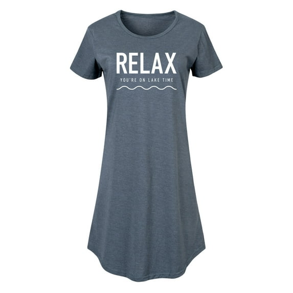 Instant Message - Relax Lake Time - Women's Any Way Dress