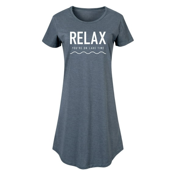 Instant Message - Relax Lake Time - Women's Any Way Dress