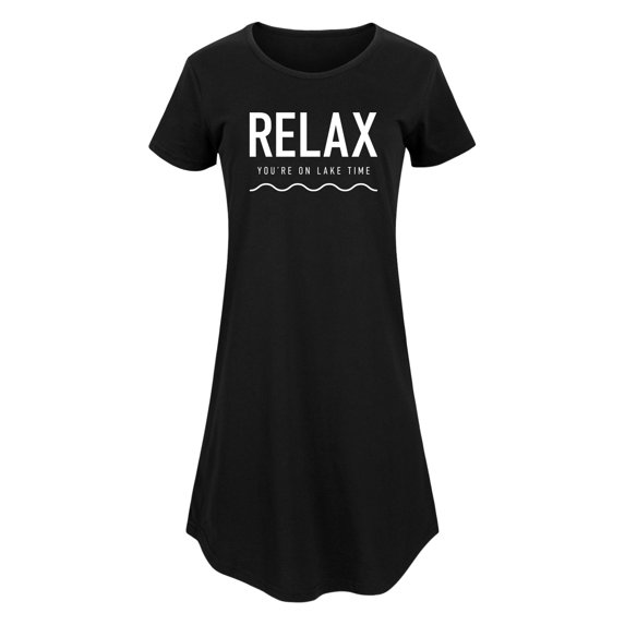 Instant Message - Relax Lake Time - Women's Any Way Dress