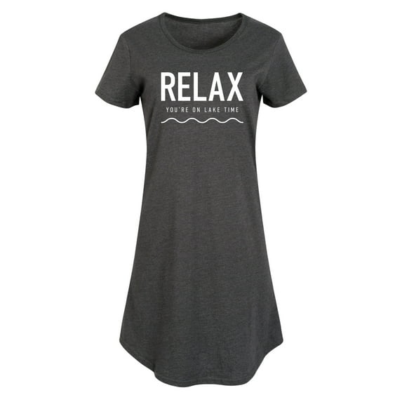 Instant Message - Relax Lake Time - Women's Any Way Dress