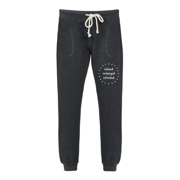 Instant Message - Relaxed Rrecharged Refreshed - Ladies Jogger Pant