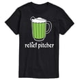 thumbnail image 1 of Instant Message - Relief Pitcher Green Beer - Men's Short Sleeve Graphic T-Shirt, 1 of 6