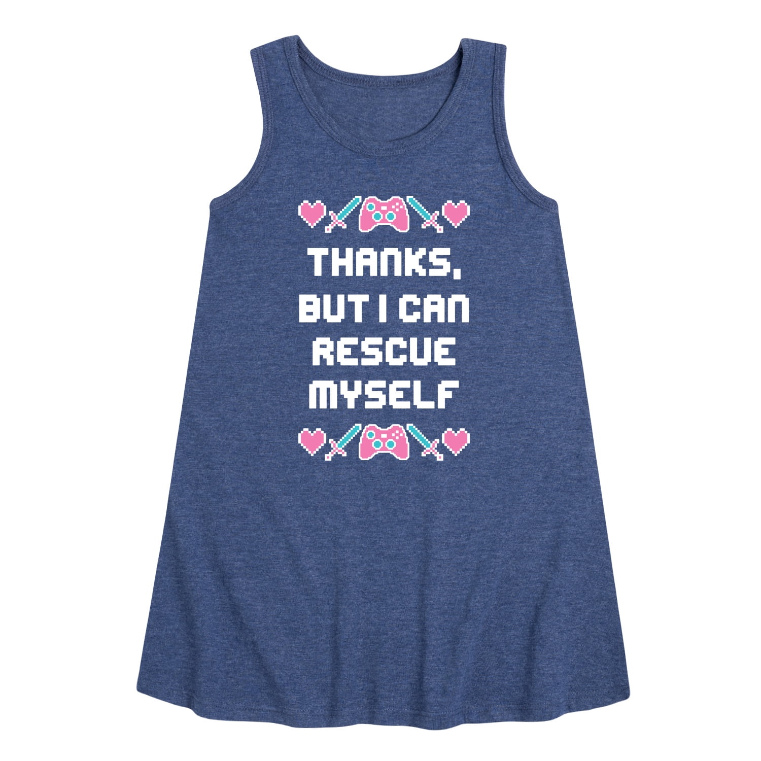 Instant Message - Rescue Myself - Toddler & Youth Girls A-line Dress ...