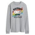 thumbnail image 1 of Instant Message - Respect Your Elders  - Men's Long Sleeve T-Shirt, 1 of 6