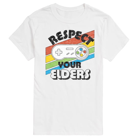 Instant Message - Respect Your Elders - Men's Short Sleeve Graphic T-Shirt
