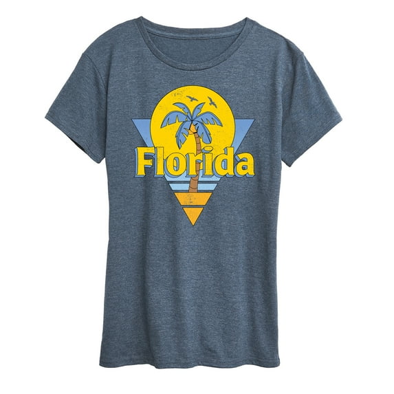 Instant Message - Retro Florida - Vacation Destination - Women's Short Sleeve Graphic T-Shirt