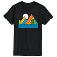 thumbnail image 1 of Instant Message - Retro Mountains - Men's Short Sleeve Graphic T-Shirt, 1 of 5