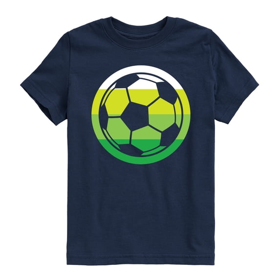 Instant Message - Retro Soccer - Youth Boys Short Sleeve Graphic T-Shirt