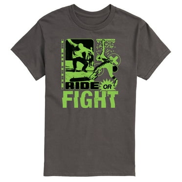 Instant Message - Ride Or Fight Skateboarding - Retro - Mens - Short Sleeve Tee