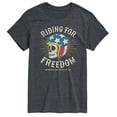 thumbnail image 1 of Instant Message - Riding For Freedom - Men's Short Sleeve Graphic T-Shirt, 1 of 5