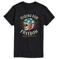 thumbnail image 1 of Instant Message - Riding For Freedom - Men's Short Sleeve Graphic T-Shirt, 1 of 5