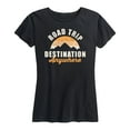 thumbnail image 1 of Instant Message - Road Trip Destination - Women's Short Sleeve Graphic T-Shirt, 1 of 5