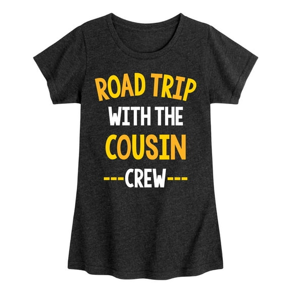Instant Message - Road Trip With The Cousin Crew - Toddler & Youth Girls Short Sleeve Graphic T-Shirt