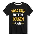 thumbnail image 1 of Instant Message - Road Trip With The Cousin Crew - Toddler & Youth Short Sleeve Graphic T-Shirt, 1 of 6