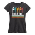 thumbnail image 1 of Instant Message - Rock And Roll Guitars - Women's Short Sleeve Graphic T-Shirt, 1 of 5