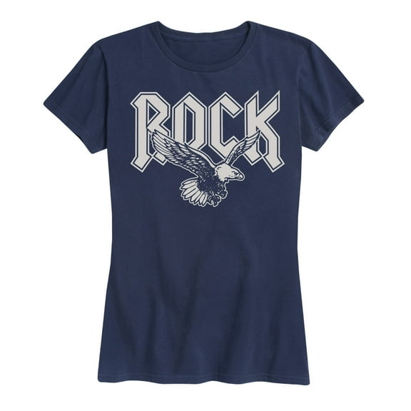 Instant Message - Rock Eagle - Women's Short Sleeve Graphic T-Shirt