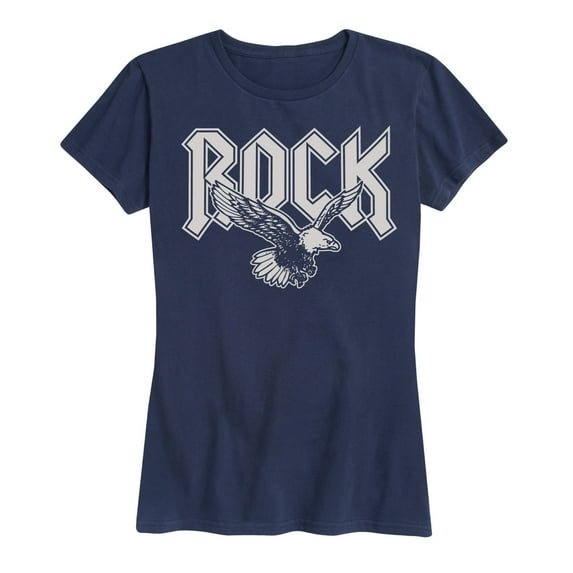 Instant Message - Rock Eagle - Women's Short Sleeve Graphic T-Shirt
