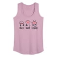 thumbnail image 1 of Instant Message - Rock Paper Claws - Women's Racerback Tank Top, 1 of 6