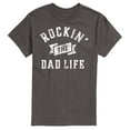 thumbnail image 1 of Instant Message - Rockin Dad Life - Father's Day Gift - Men's Short Sleeve Graphic T-Shirt, 1 of 6