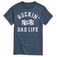 thumbnail image 1 of Instant Message - Rockin Dad Life - Father's Day Gift - Men's Short Sleeve Graphic T-Shirt, 1 of 6