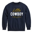 thumbnail image 1 of Instant Message - Rodeo Little Cowboy - Toddler & Youth Crewneck Fleece Sweatshirt, 1 of 6