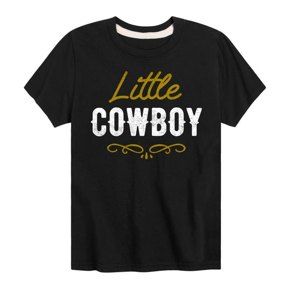 Instant Message - Rodeo Little Cowboy - Toddler & Youth Short Sleeve Graphic T-Shirt