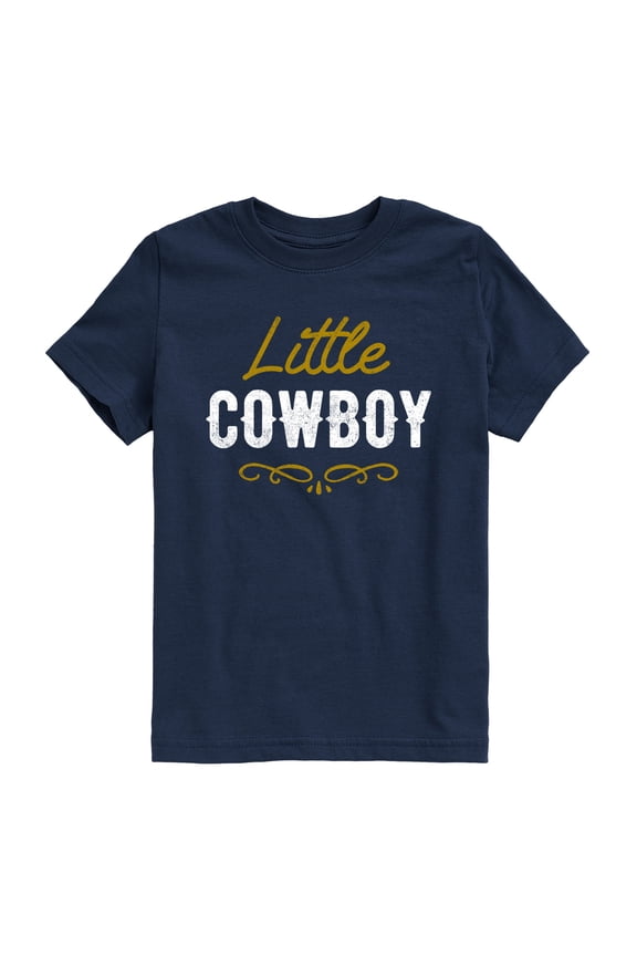 - Rodeo Little Cowboy Short Sleeve Graphic T-Shirt