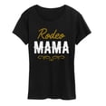 thumbnail image 1 of Instant Message - Rodeo Mama - Women's Short Sleeve Graphic T-Shirt, 1 of 5