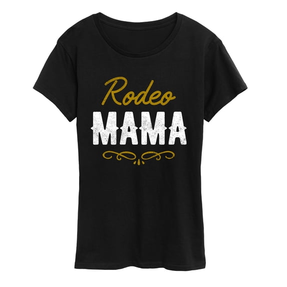 Instant Message - Rodeo Mama - Women's Short Sleeve Graphic T-Shirt