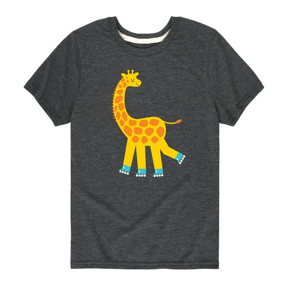 Instant Message - Rollerblade Giraffe - Youth Short Sleeve Tee