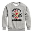 thumbnail image 1 of Instant Message - Rollin With My Doughmies Christmas - Toddler & Youth Crewneck Fleece Sweatshirt, 1 of 6