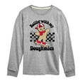 thumbnail image 1 of Instant Message - Rollin With My Doughmies Christmas - Toddler & Youth Long Sleeve Graphic T-Shirt, 1 of 6
