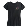 thumbnail image 1 of Instant Message - Rose Flowers - Women's Short Sleeve Graphic T-Shirt, 1 of 5