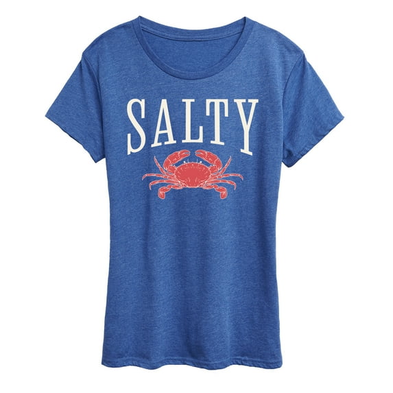 Instant Message - Salty Crab - Women's Short Sleeve Graphic T-Shirt